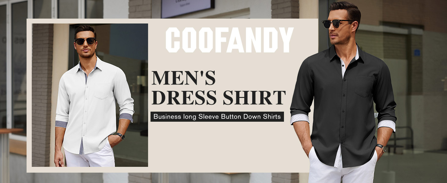 mens long sleeve dress shirt