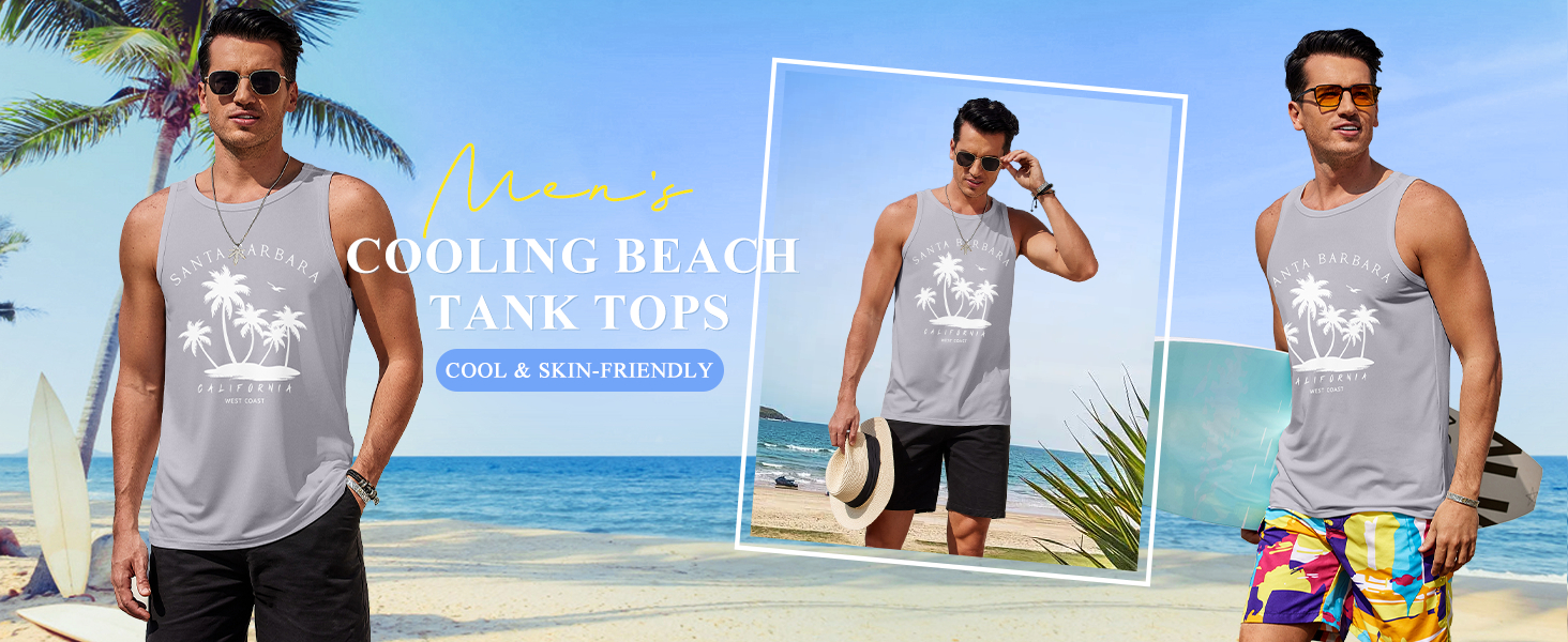 Cooling Beach Tank tops
