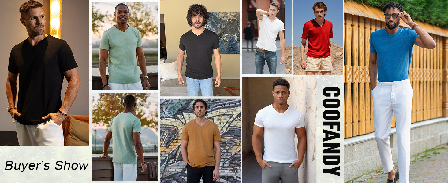 mens v neck t shirt
