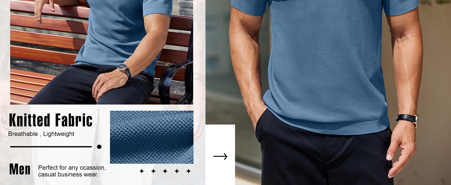 mens t-shirts knit