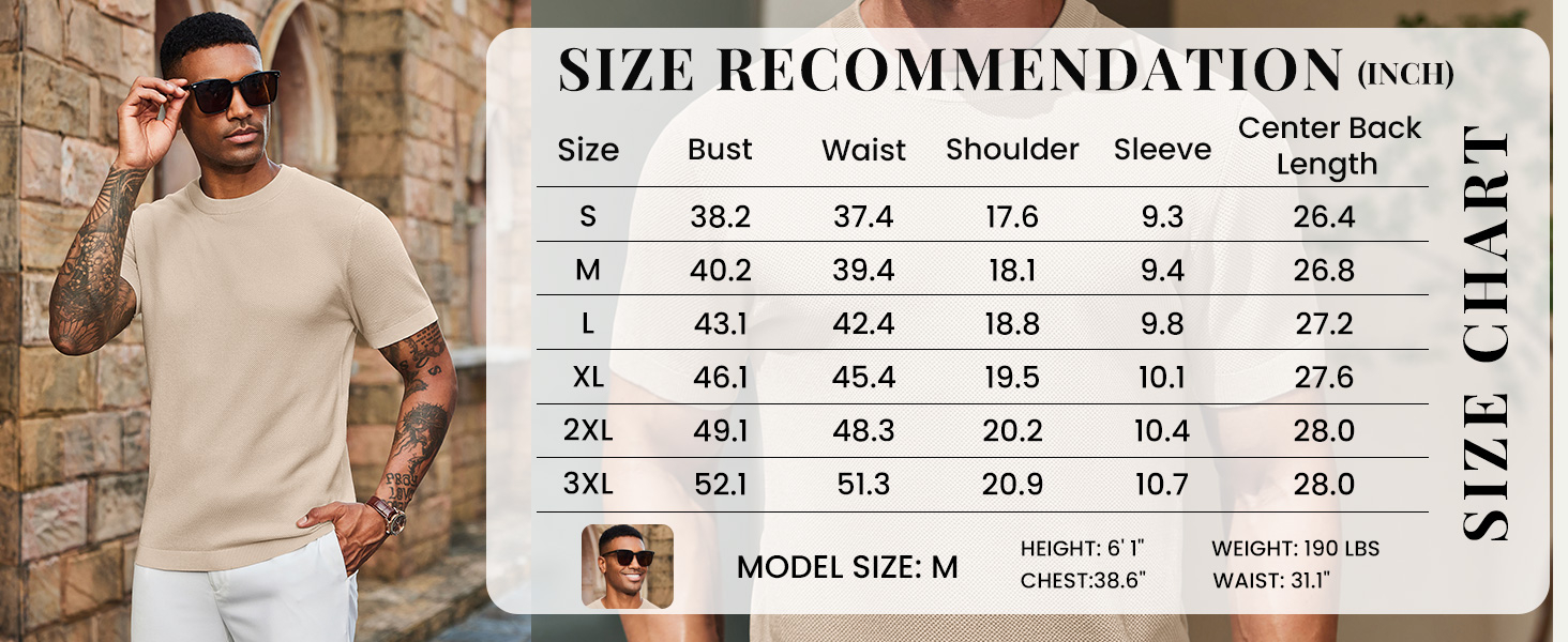 mens knit t-shirts